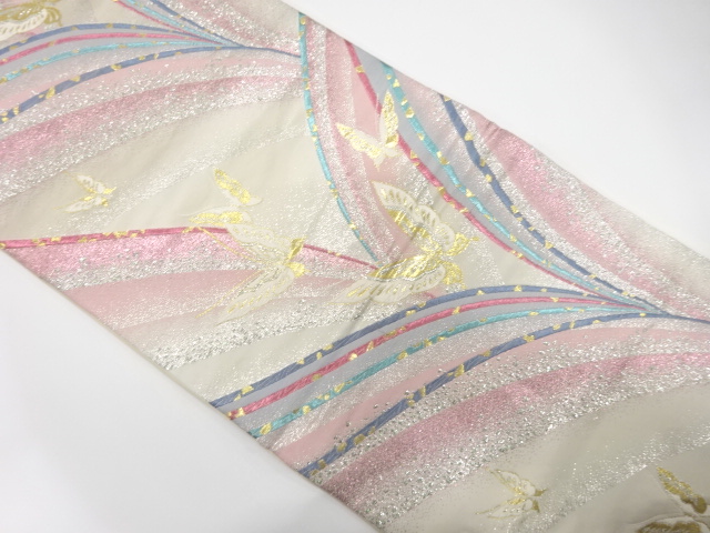 JAPANESE FUKURO OBI / WOVEN BUTTERFLY